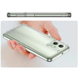 Obal na mobil pre Motorola Moto G54 5G, Fusion Hybrid, priehľadné