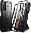 Obrnené puzdro pre Samsung Galaxy A25 5G, Dexnor Full Body (Two Frames), čierne