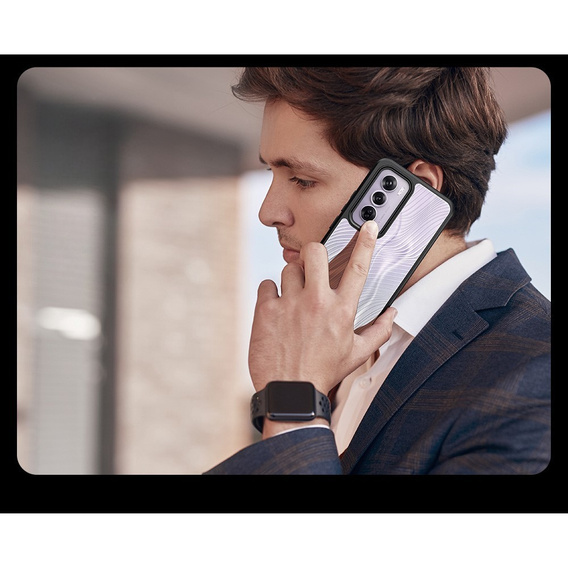 Puzdro DuxDucis pre Oppo Reno 12 Pro, Aimo case, transparentné / čierne