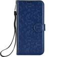Flipové puzdro pre Xiaomi Redmi A5, Wallet Rhombus, modré
