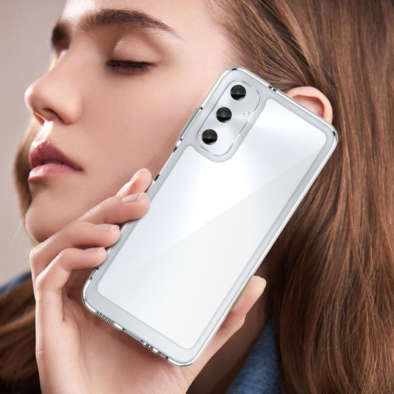 Obal na mobil pre Samsung Galaxy A05s 4G, Fusion Hybrid, priehľadné