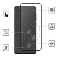 3D tvrdené sklo pre OnePlus Nord 4, čierny rám