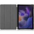 Puzdro pre Samsung Galaxy Tab A8 10.5 SM-X200 SM-X205, Smartcase, bordové