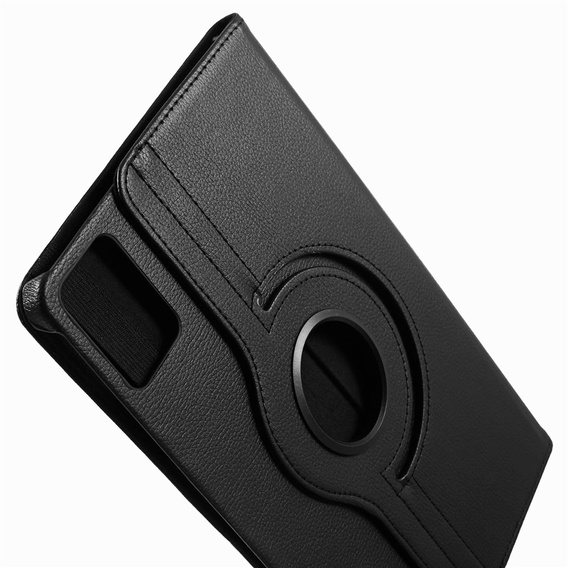 Puzdro pre Lenovo Idea Tab 11" 2025 TB336FU TB336ZU, otočné o 360, so stojanom, čierne
