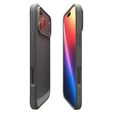 Puzdro Spigen Rugged Armor MagSafe pre iPhone 17 Pro, sivé