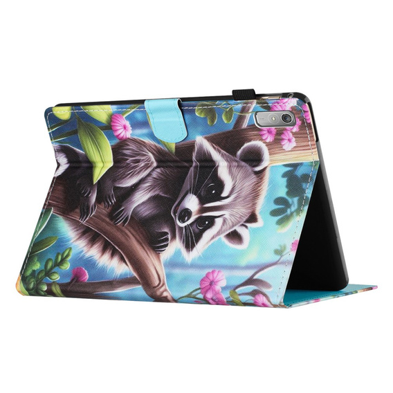 Obal na mobil pre Lenovo Tab P11 Gen 2, raccoon