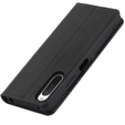 Klapkové puzdro pre Sony Xperia 10 IV, Split Leather Wallet, čierne