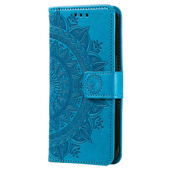 Klapkové puzdro pre Samsung Galaxy A14 4G/5G, Mandala, modré