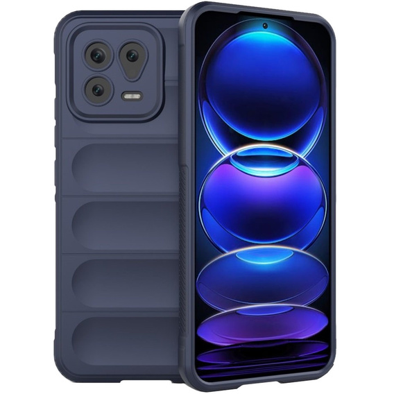 Obal na mobil pre Xiaomi 13, Gaming Shockproof, tmavomodré