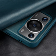 Flipové puzdro pre Huawei P60 Pro, Side View, modré