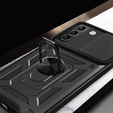 Obal na mobil pre Samsung Galaxy S22 5G, CamShield Slide, čierne