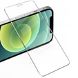 2x tvrdené sklo pre iPhone 12 Mini, ERBORD 9H Hard Glass na displeji