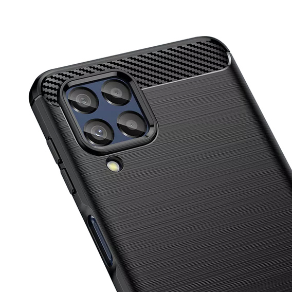 Obal na mobil pre Samsung Galaxy M53 5G, Carbon, čierne