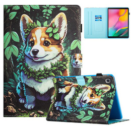 Puzdro pre Samsung Galaxy Tab S6 Lite 2022 / 2020, s chlopňou, corgi dog
