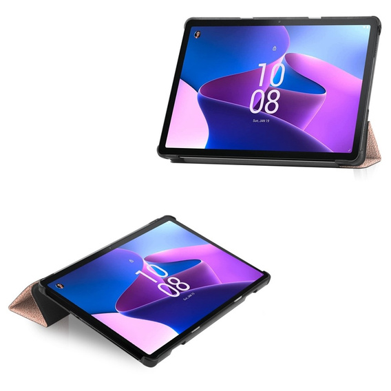 Puzdro pre Lenovo Tab M10 10.1 Gen 3 TB-328FU/TB-328XU, Smartcase, ružové rose gold