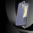 Flipové puzdro pre Samsung Galaxy S24+ Plus, Smart View Wallet, fialové