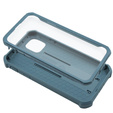 Obrnené puzdro pre iPhone 11, Dexnor Full Body, tmavomodré