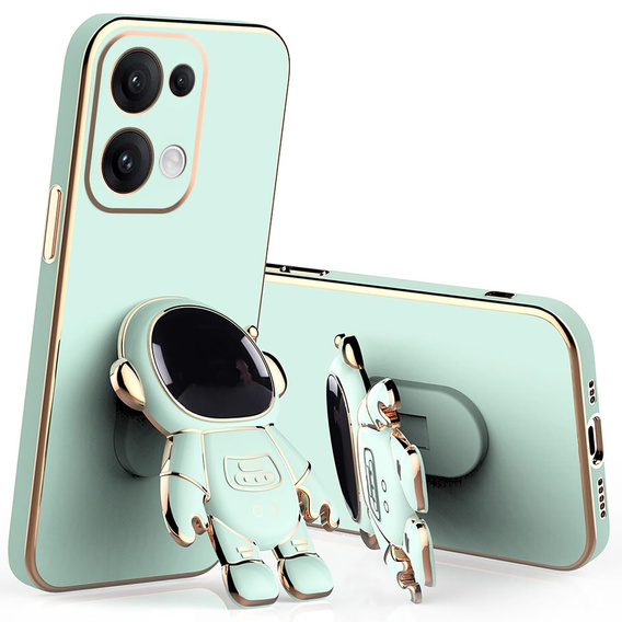 Obal na mobil pre Oppo Reno 13, Astronaut, zelený