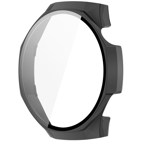 Puzdro 2v1 + tvrdené sklo pre Huawei Watch GT 5 Pro 46mm, čierne