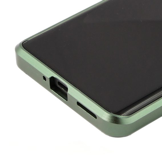 Puzdro pre Realme 11 Pro 5G / Pro+ 5G, Frame Case, zelený