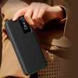 Flipové puzdro pre Samsung Galaxy A56 5G, Smart View Wallet, čierne