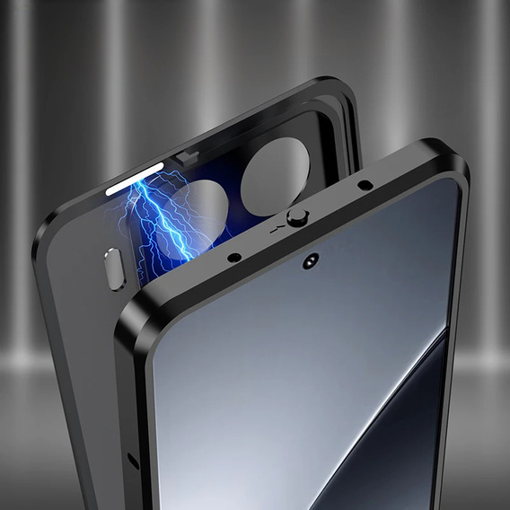 Puzdro pre Xiaomi 15, Frame Case, čierne