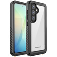 Vodotesné puzdro IP68 pre Samsung Galaxy S25+ Plus, čierne