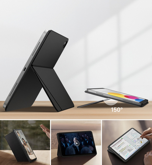 Magnetické puzdro pre iPad 11" 2025 A16 (11. gen.) / iPad 10,9" 2022 (10. gen.), stojan Suritch