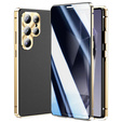 Puzdro pre Samsung Galaxy S25 Ultra, Privacy Dual Glass, zlaté
