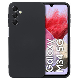 Obal na mobil pre Samsung Galaxy M34 5G, Silicone Lite, čierne