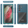 Vodotesné puzdro IP68 pre Samsung Galaxy S23 Ultra, zelený