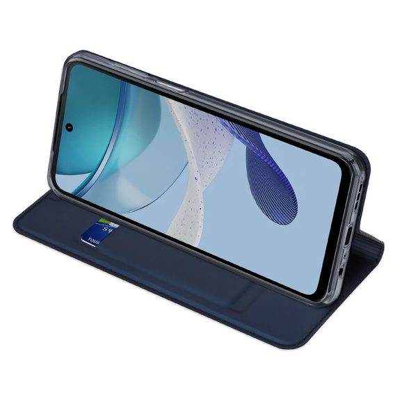 Dux Ducis Obal na mobil pre Motorola Moto G53, Skinpro, tmavomodré