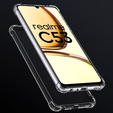 Obal na mobil pre Realme C53 4G, Dropproof, priehľadné