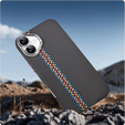 Puzdro pre iPhone 16 Plus, Carbon Fiber MagSafe, čierne