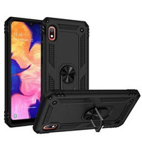 Pancierované obal na mobil pre Samsung Galaxy A10, Nox Case Ring, čierne