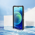 Vodotesné puzdro IP68 pre Xiaomi Redmi Note 13 5G, Redpepper, čierne