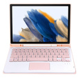 Puzdro + klávesnica Samsung Galaxy Tab A8 10.5 X200 / X205, Touchpad, ružové rose gold
