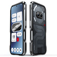 Puzdro LUPHIE pre Nothing Phone 2a / 2a Plus, Armor Bumper, čierne