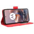 Klapkové puzdro pre Motorola Moto G86 5G, Card Slot, červené