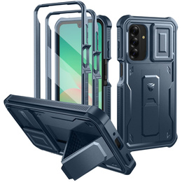 Obrnené puzdro pre Samsung Galaxy A26 5G, Dexnor Full Body (Two Frames), modré