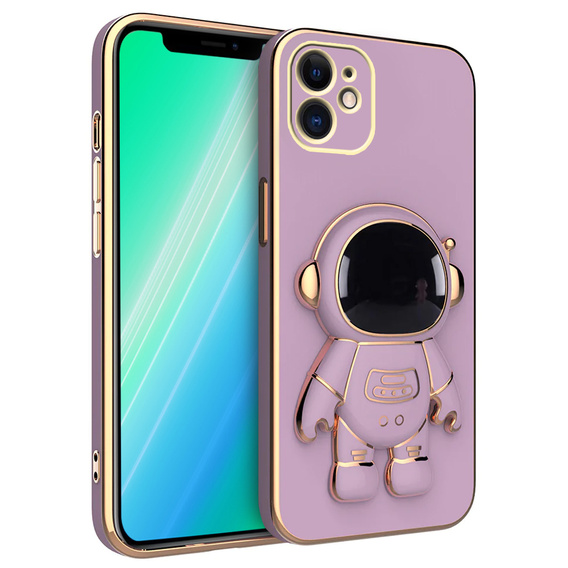 Obal na mobil pre iPhone 11, Astronaut, fialové