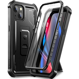 Obrnené puzdro pre iPhone 13 / 14, Dexnor Full Body, čierne