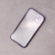 Puzdro pre iPhone 11, Magnetic Dual Glass, fialové