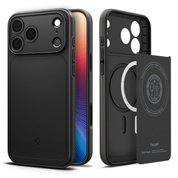 Puzdro Spigen pre iPhone 17 Pro Max, Thin Fit MagSafe, čierne