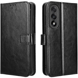 Klapkové puzdro pre OnePlus Nord 5, Crazy Horse Wallet, čierne