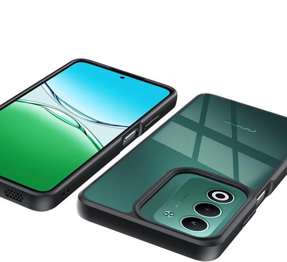 Obal na mobil pre Oppo A5 5G / A5m, Fusion Hybrid, priehľadné