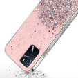 Obal na mobil pre Oppo A16 / A16s / A54s, Glittery, ružové