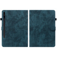Obal na mobil pre Samsung Galaxy Tab S9, Wallet Pen Slot, modré