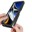 Puzdro pre Xiaomi Poco X4 Pro 5G, Shockproof, s fóliou, modré