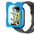 2x tvrdené sklo s montážnym rámom ERBORD pre Xiaomi Redmi Watch 5 Active